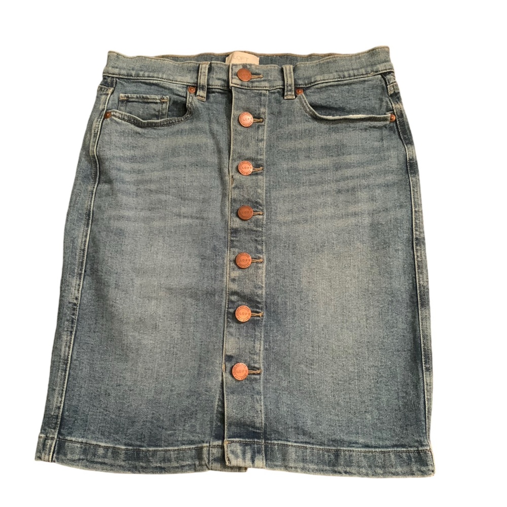 Denim Skirt Loft